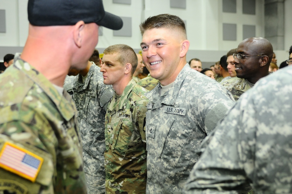 Air Assault Ending Ceremony