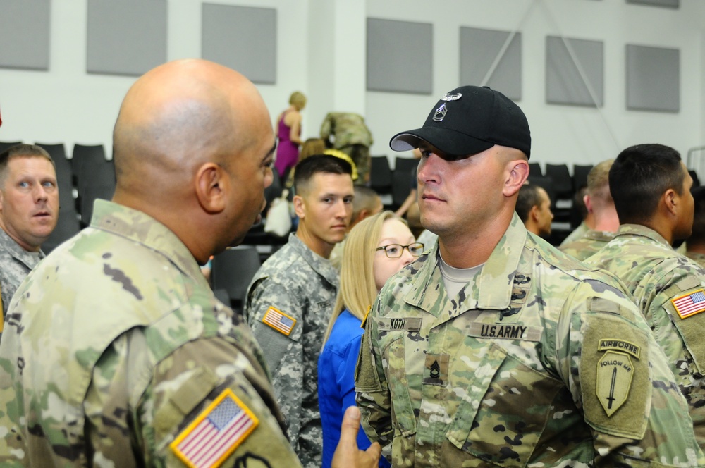 Air Assault Ending Ceremony