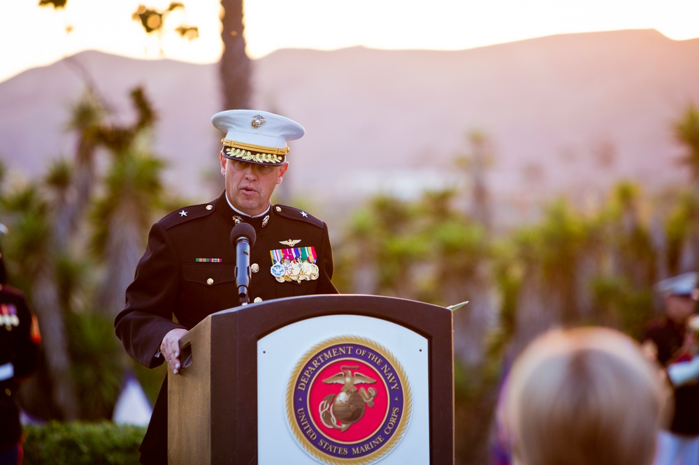 MCIWEST-MCB Commanding General's Evening Colors Ceremony