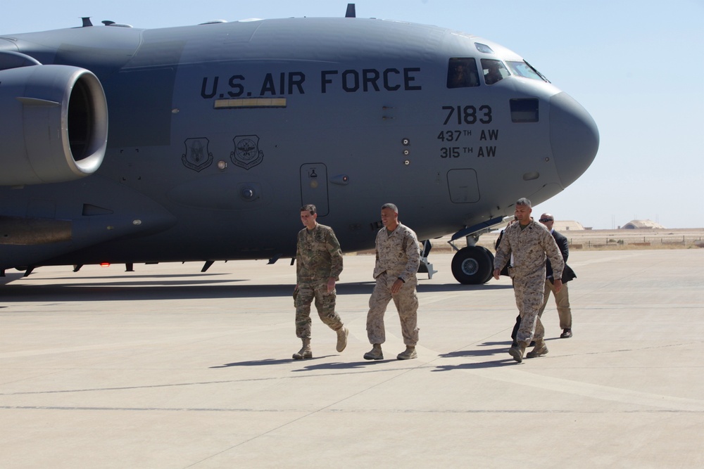 CENTCOM commander visits Al Asad