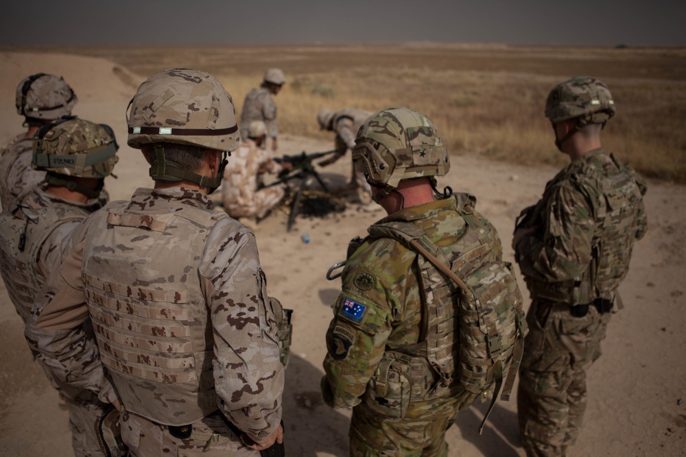 Australian brigadier visits Besmaya