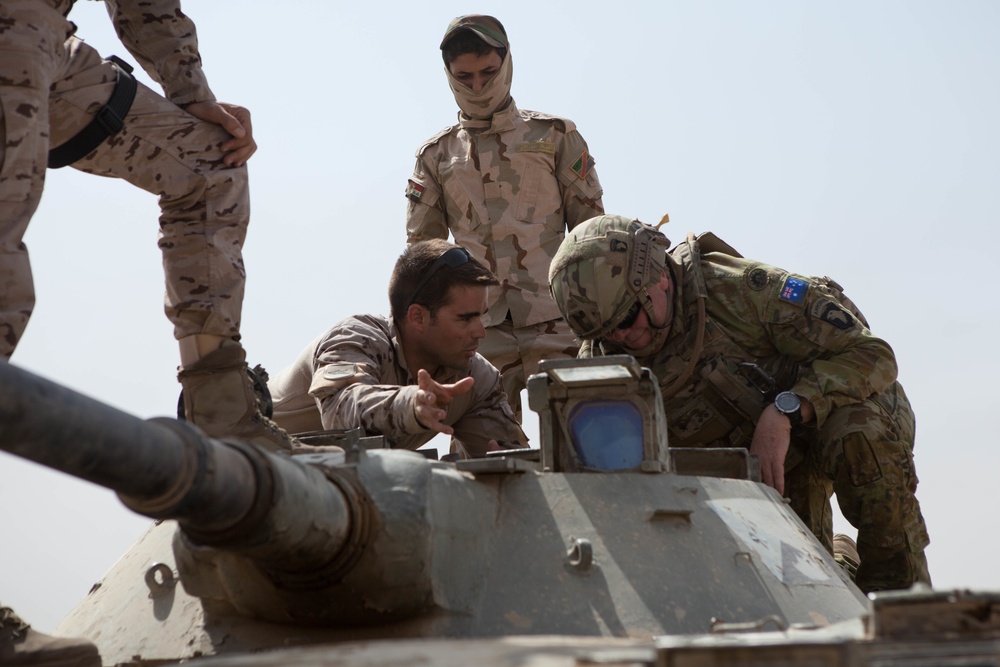 Australian brigadier visits Besmaya