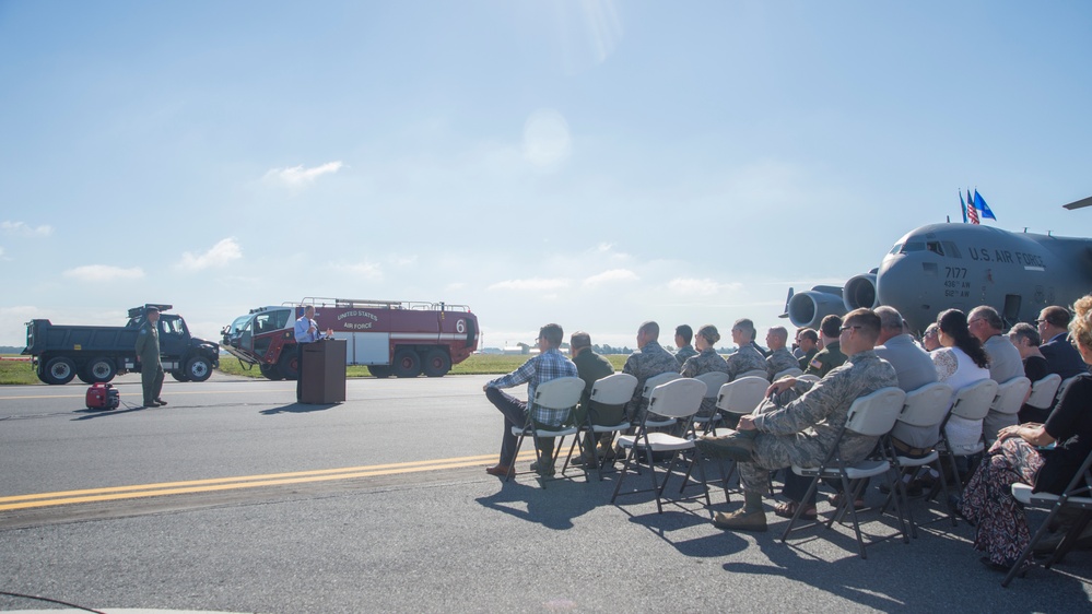 Runway reopens with ribbon cutting ceremony