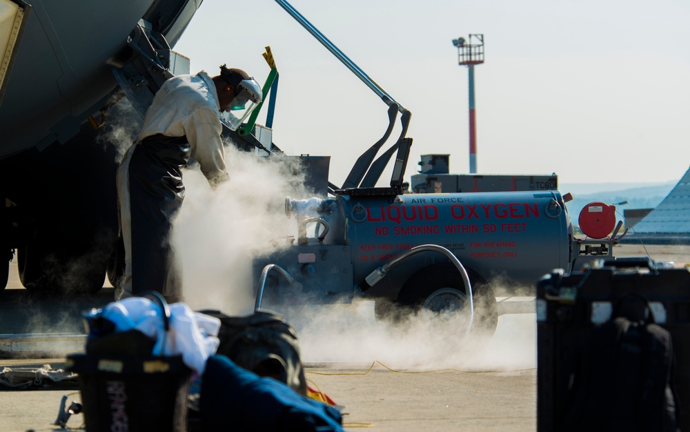 721st AMXS puts Ramstein in the sky