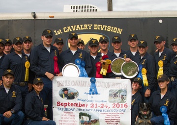 First Team, First Place: Horse cavalry detachment repeats at national competition