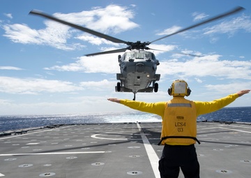 USS Coronado (LCS 4) departs Joint Base Pearl Harbor Hickam.