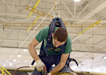 B-52H, 61-0007, 'Ghost Rider' undergoes programmed depot maintenance at Tinker AFB, Okla.