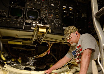 B-52H, 61-0007, 'Ghost Rider' undergoes programmed depot maintenance at Tinker AFB, Okla.
