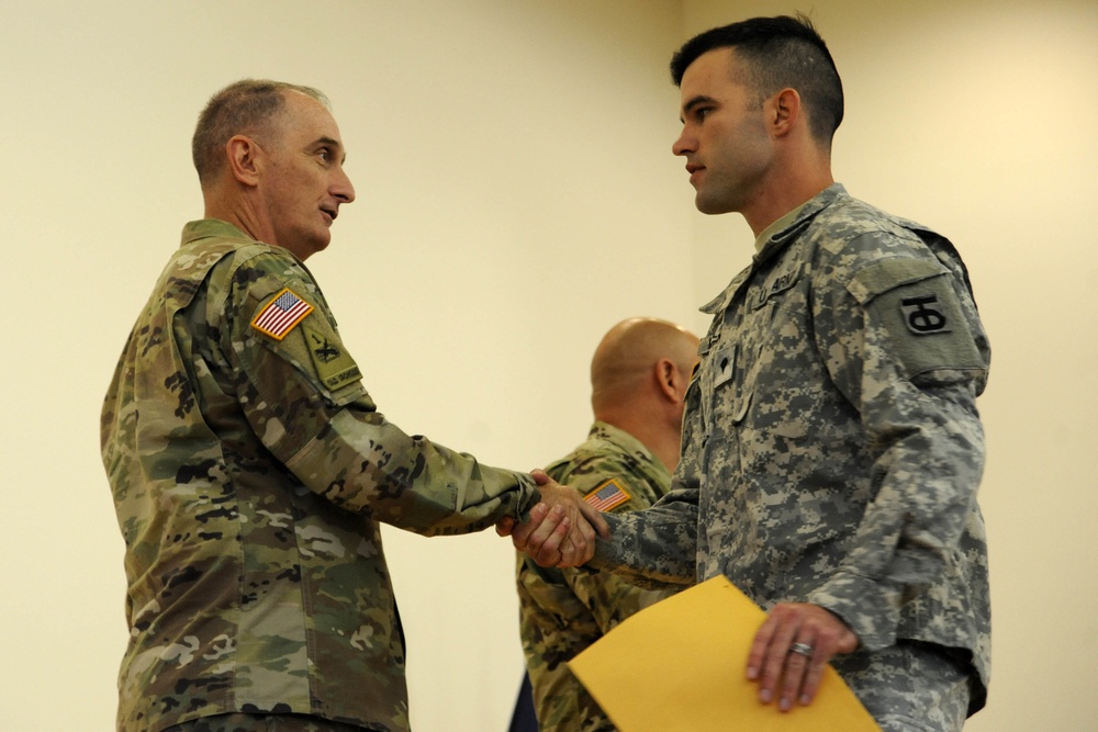 BLC Graduation Handshakes