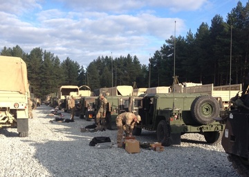 Release: European Activity Set equipment turned in at locations in the Baltics and Poland