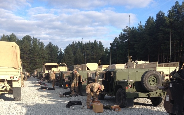 Release: European Activity Set equipment turned in at locations in the Baltics and Poland