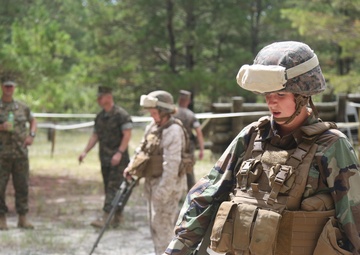 Engineer school shows spouses Marine day-to-day