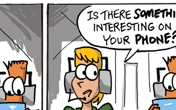 USAF Cartoon - Flight Training