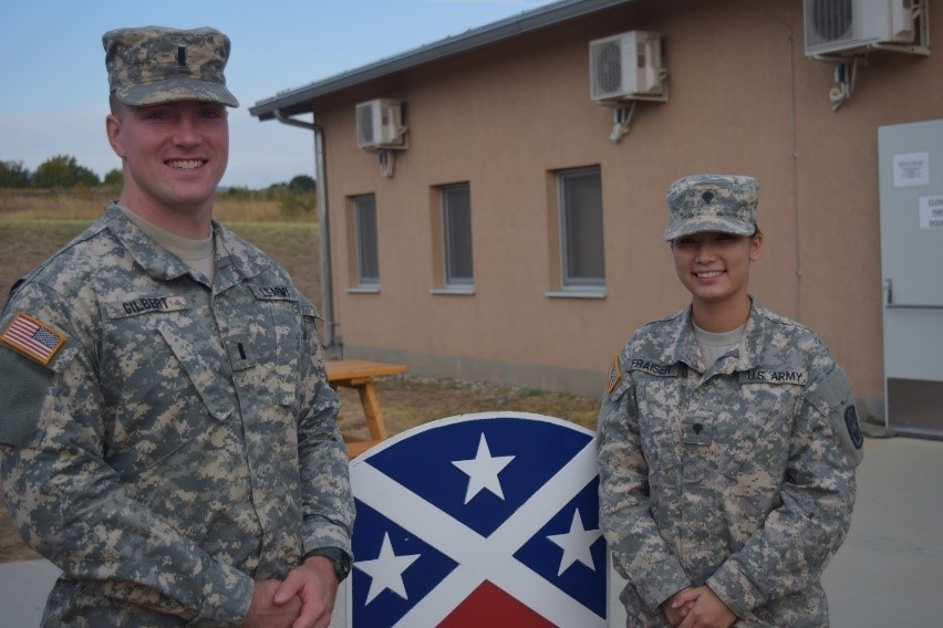 194th Engineer Brigade Promotes Soldiers during Operation Resolute Castle 2016