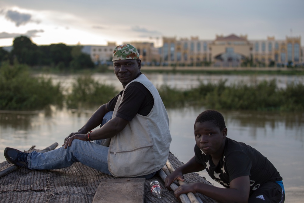 Bamako, Mali MCESG advertising campaign shoot