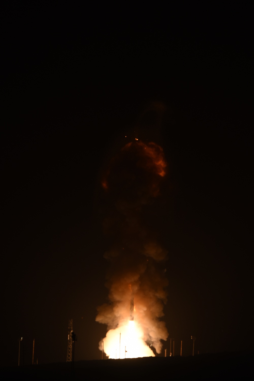 MMIII launches from Vandenberg