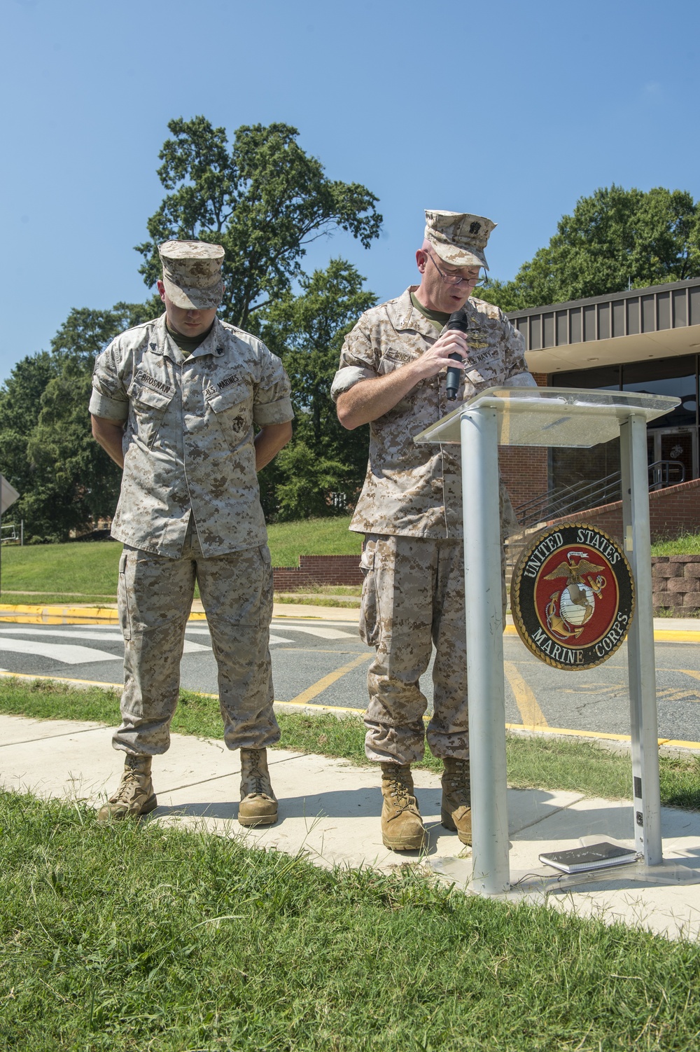 Combat Development Company Change of Command