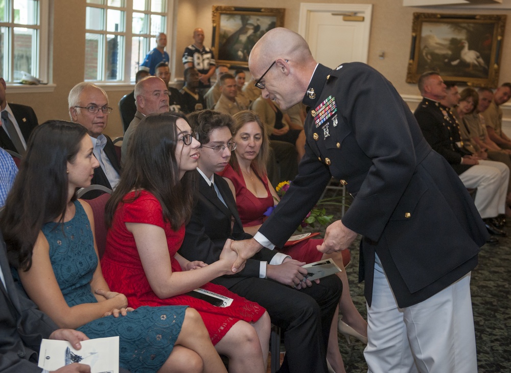Lt. Col. Sidney McGraw Retirement Ceremony