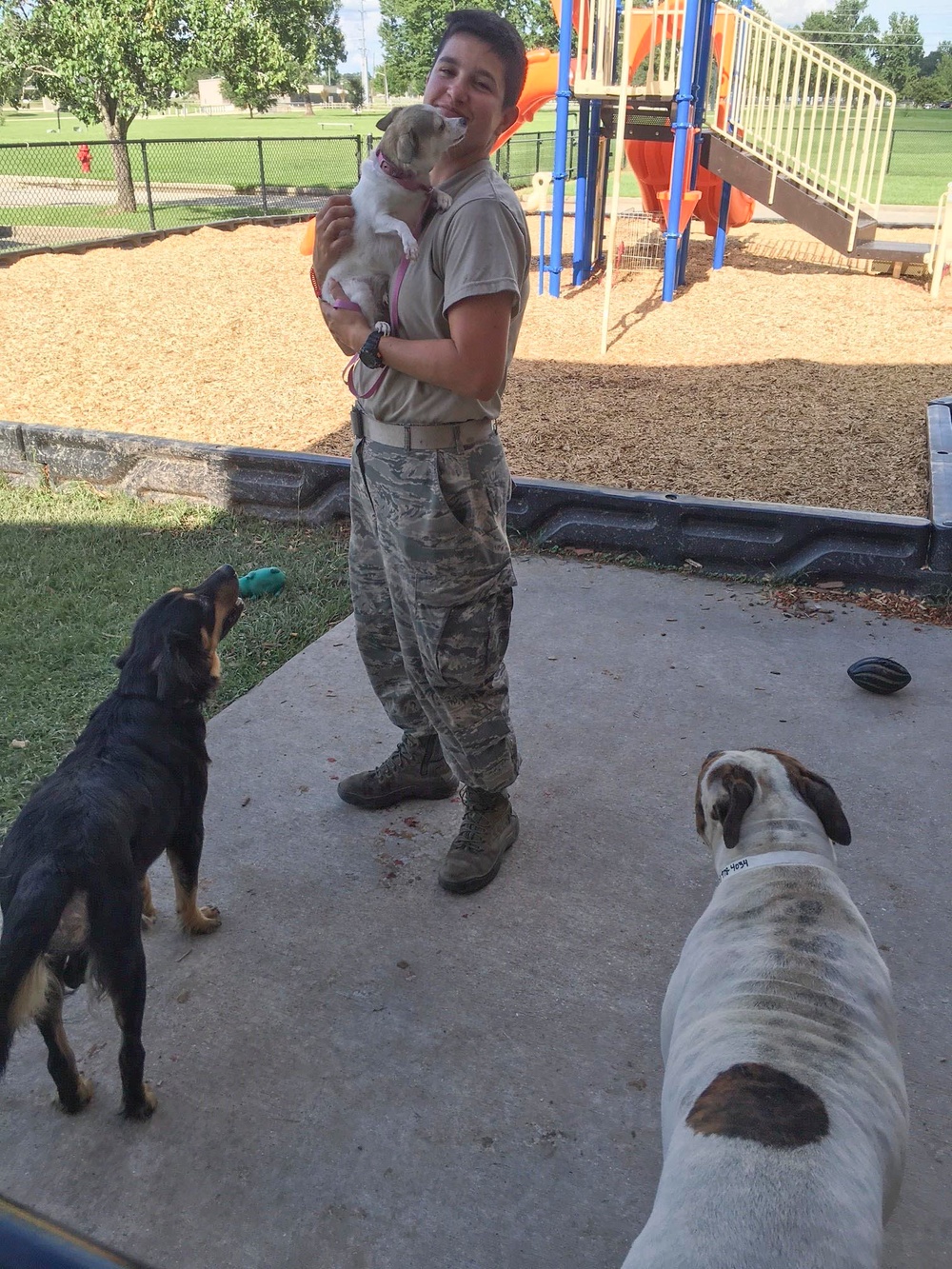 La. Airman steps in to aid animals in Baton Rouge area