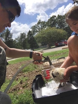 La. Airman steps in to aid animals in Baton Rouge area