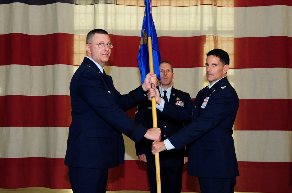 145th Airlift Wing change of command ceremony