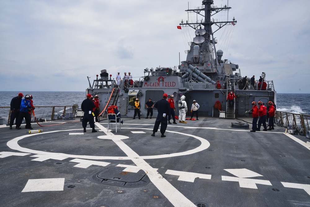 USS John S. McCain (DDG 56) Damage Control Trainer