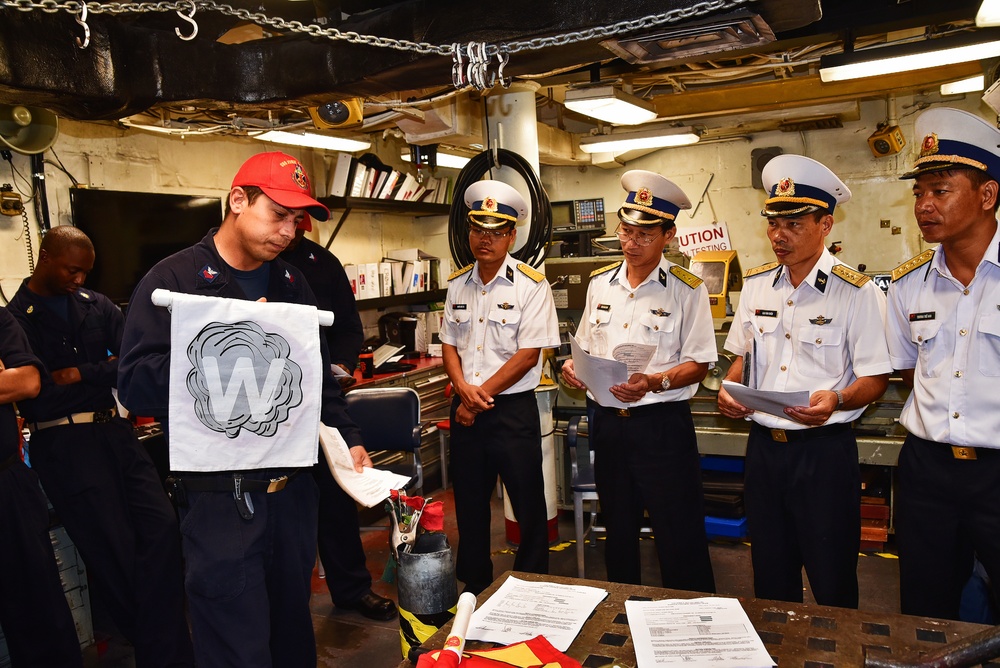 USS John S. McCain (DDG 56) Damage Control Trainer