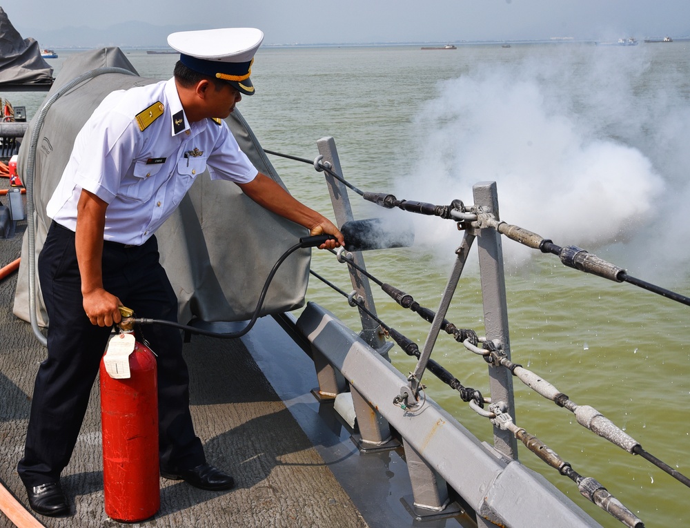 USS John S. McCain (DDG 56) Damage Control Trainer