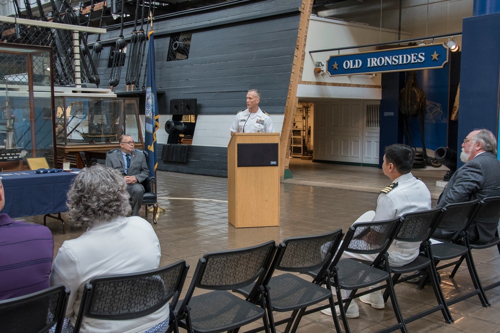 History alive today:Naval Support Activity Washington participates in artifact donation ceremony