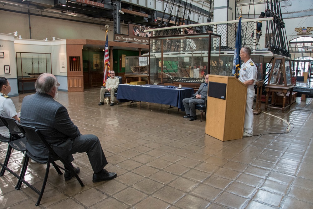 History alive today:Naval Support Activity Washington participates in artifact donation ceremony