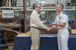 History alive today:Naval Support Activity Washington participates in artifact donation ceremony