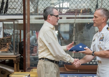 History alive today: Naval Support Activity Washington participates in artifact donation ceremony