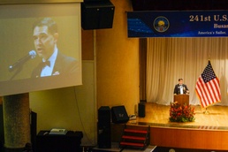 Sailors in Korea Celebrate 241st Navy Birthday