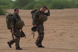 U.S., French and Djiboutian military forces celebrate St. Michel’s day