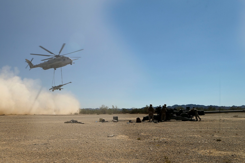 CH-53 Day Battle Drill &amp; 1st Bn, 11th Marines