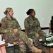 Women in the military speak in Ukraine