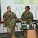 Women in the military speak in Ukraine
