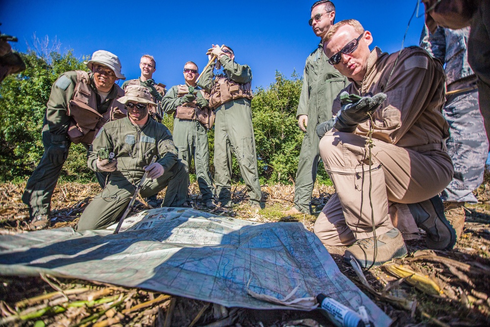 Airmen learn to survive at Rosecrans