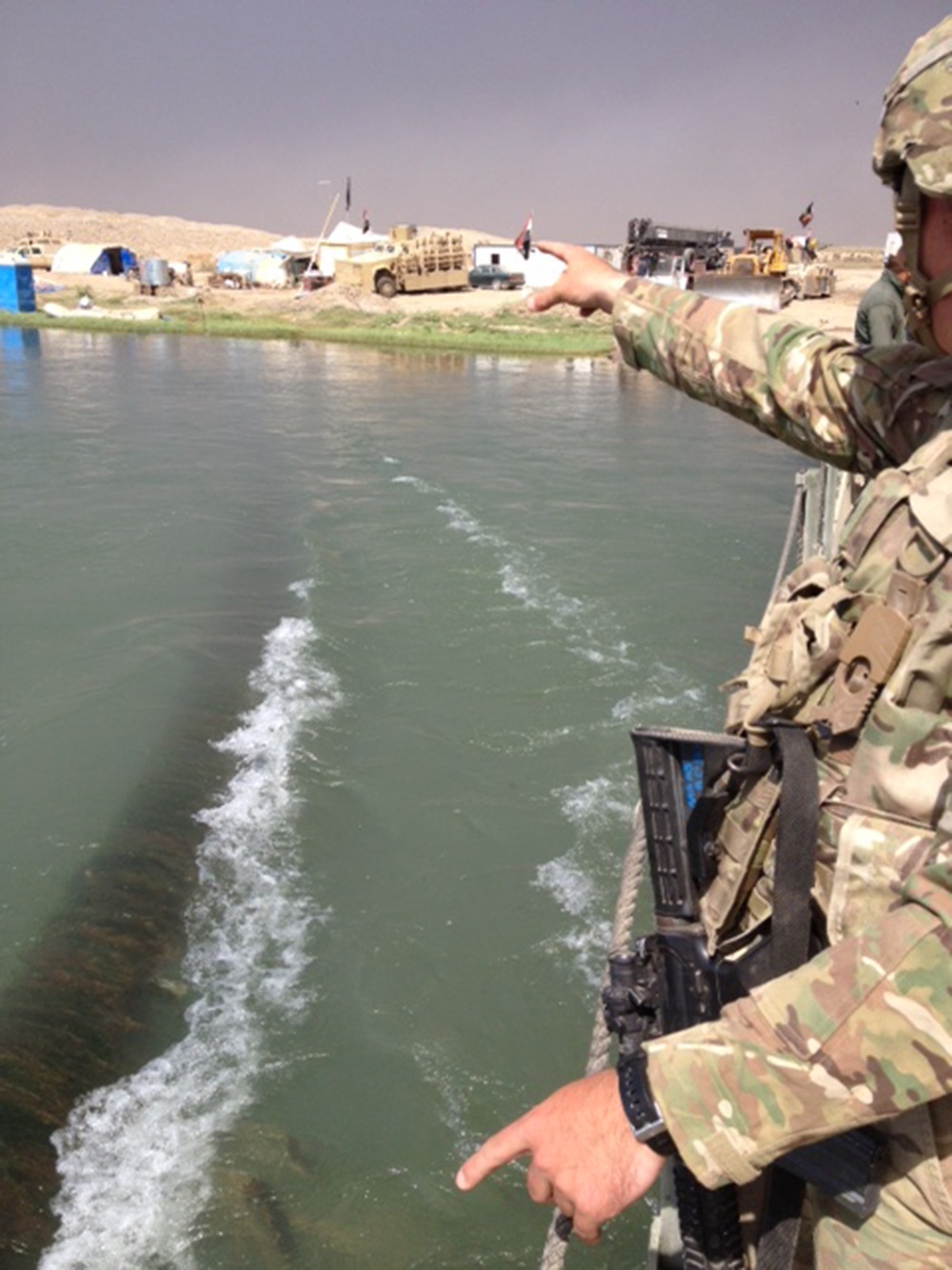 Task Force Strike engineers advise, assist Iraqi bridging regiment