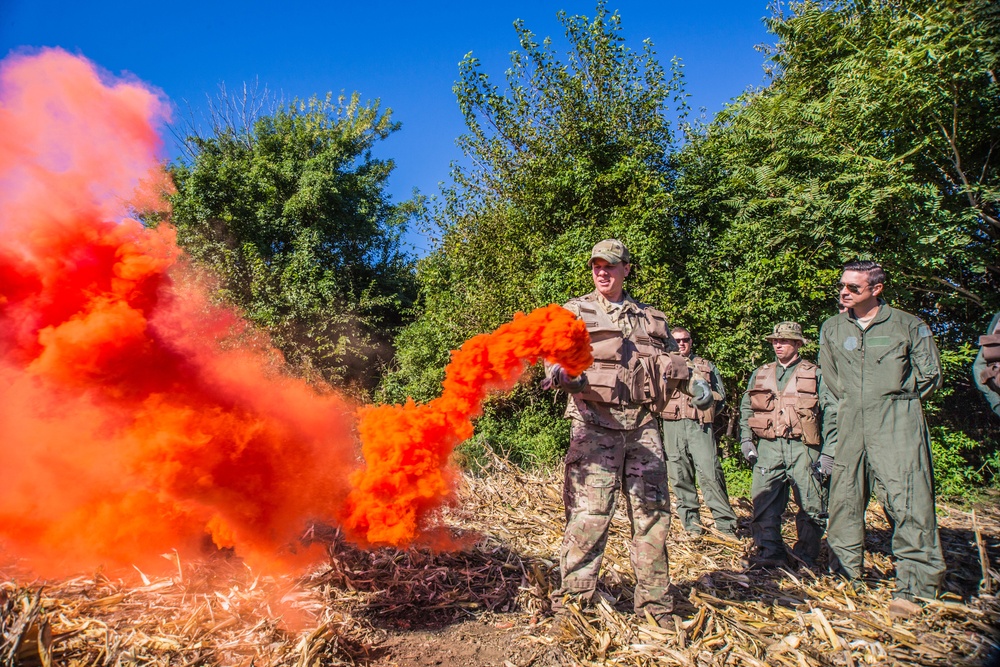 Airmen learn to survive at Rosecrans