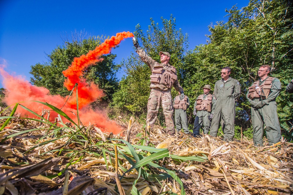 Airmen learn to survive at Rosecrans