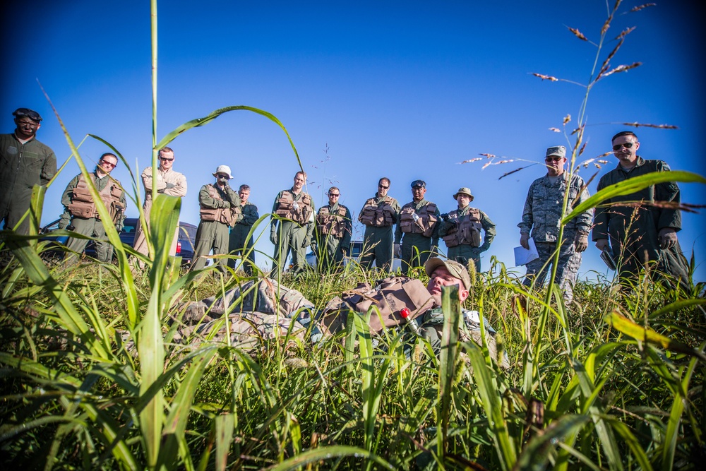 Airmen learn to survive at Rosecrans