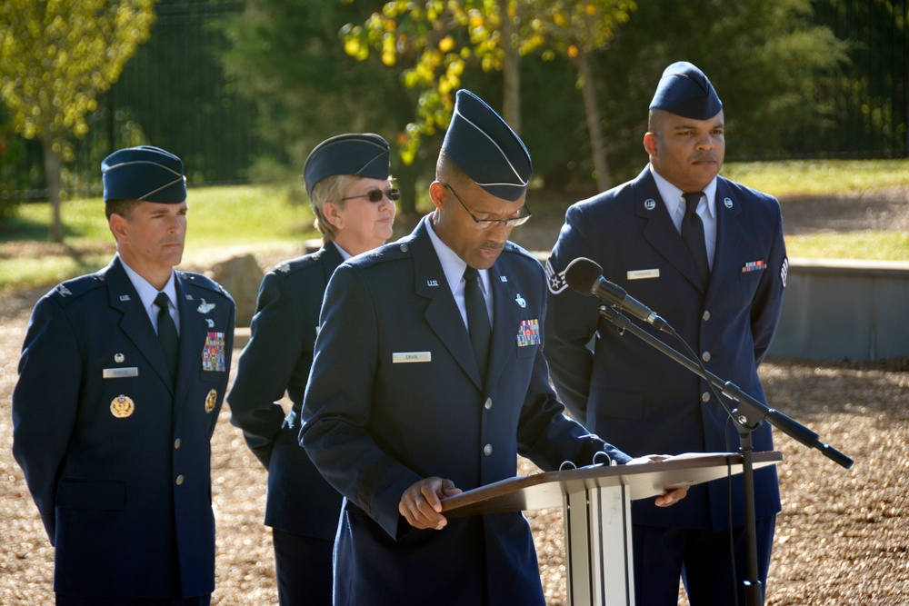 NCANG Annual Memorial Wall Ceremony, Oct. 2016