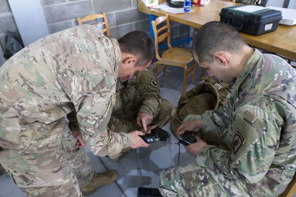 173rd Airborne Paratroopers Prepare for jump in Latvia