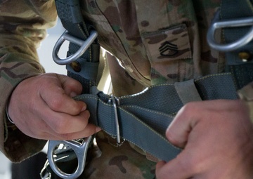 173rd Airborne Paratroopers Prepare for jump in Latvia