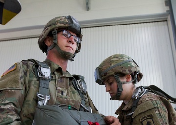 173rd Airborne Paratroopers Prepare for jump in Latvia
