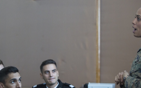 FET demonstrates capabilities to Mircea cel Bătrân Naval Academy students