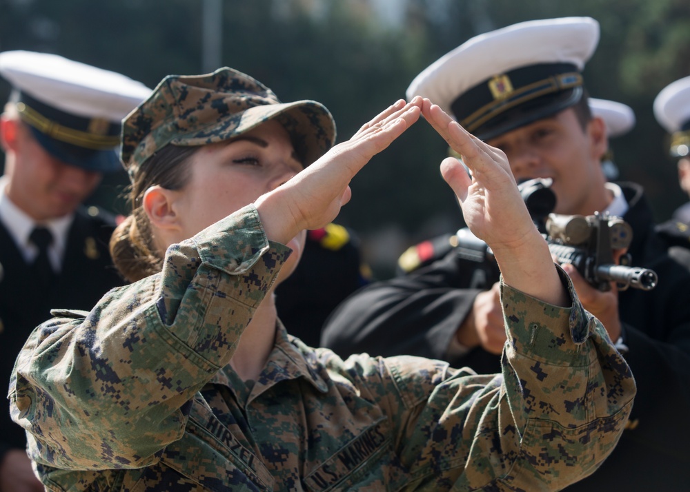 FET demonstrates capabilities to Mircea cel Bătrân Naval Academy students