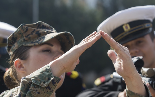 FET demonstrates capabilities to Mircea cel Bătrân Naval Academy students
