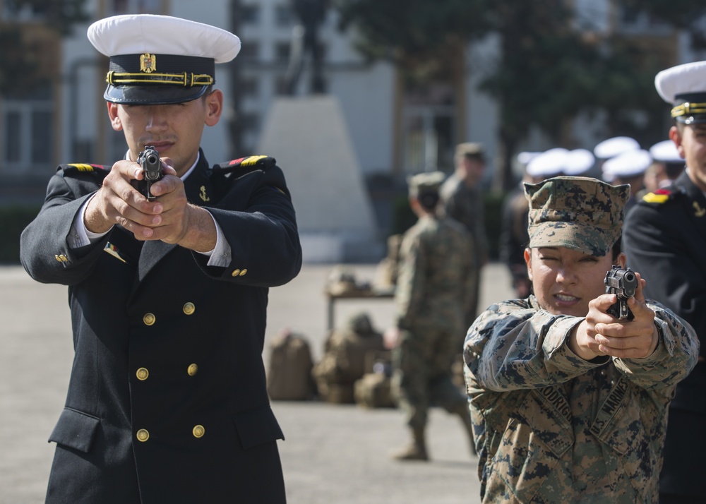 FET demonstrates capabilities to Mircea cel Bătrân Naval Academy students